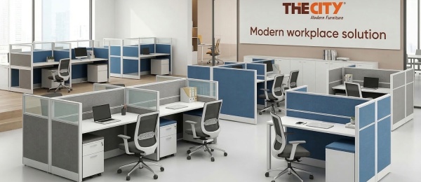 Office Workstations with Partitions: Balancing Privacy and Connectivity